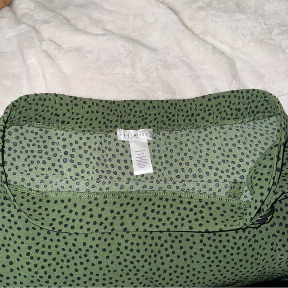Green Polka Dot Midi Skirt NWT - Picture 6 of 11